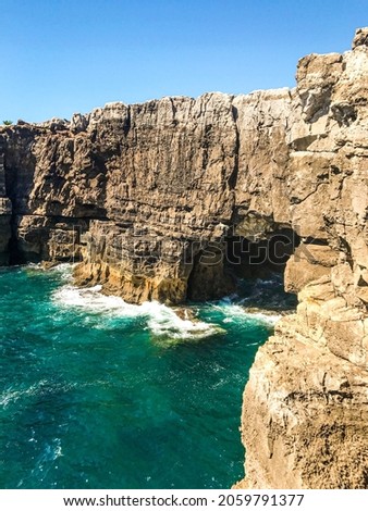 Similar – Image, Stock Photo Boca do Inferno, Portugal