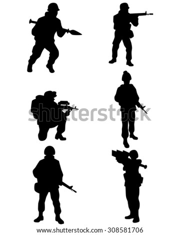Soldier Image Free Vector | 123Freevectors