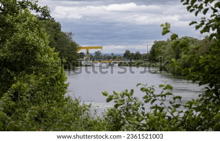 Drawbridge in Rybina near the village of Stegna, northern Poland
 Zdjęcia stock © 