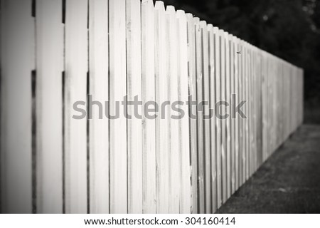 Painted fence. Wasp flying over the fence toward Finland. Image includes a effect.