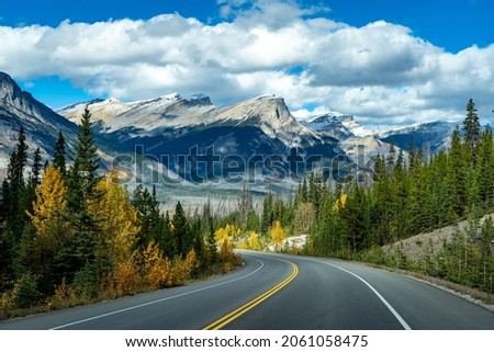 Rocky Mountains Banff Nationalpark Summit Photo stock © 
