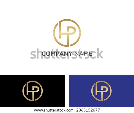 HP Circle Logo Design Template