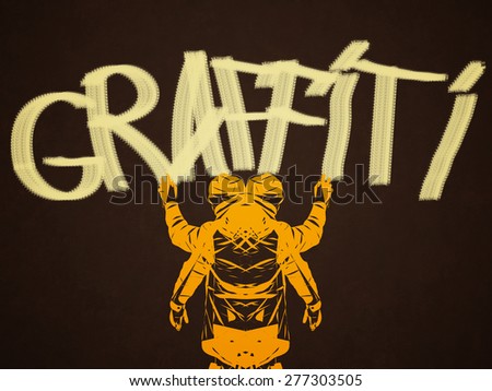 Graffiti, street art, signature, bully, artist, freedom of expression, spray paint,