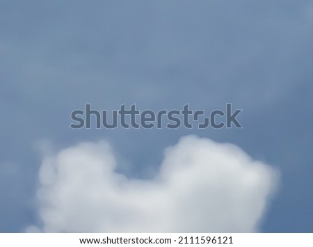 defocused abstract background of clouds