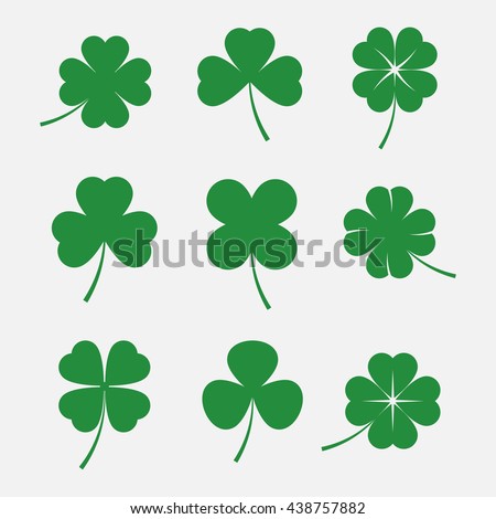 Clover Leaf Vector | Download Free Vector Art | Free-Vectors