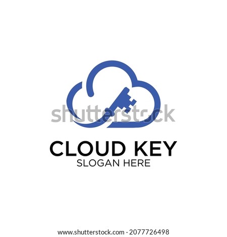 the logo key with cloud