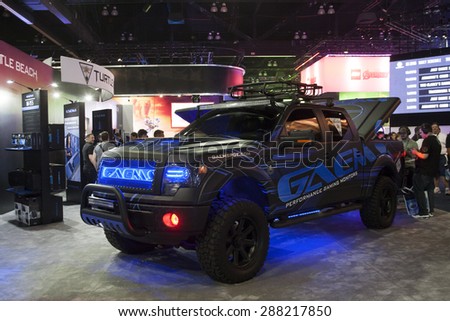 E3; The Electronic Entertainment Expo at the Los Angeles Convention Center, June 16, 2015. Los Angeles, California.