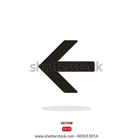 Arrow Icon Stock Vector Illustration 400613014 : Shutterstock