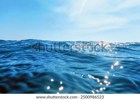 Similar – Image, Stock Photo shore angling in the North Sea