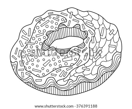 Download Donut Coloring Page At Getdrawings Free Download