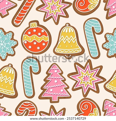 Similar – Image, Stock Photo Gingerbread on a Christmas evening