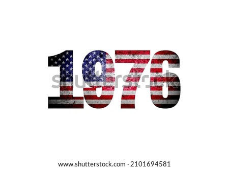 vintage 1976 United State Flag