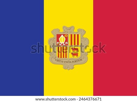 Flag of Andorra - Andorra flag