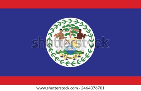 Flag of Belize - Belize flag