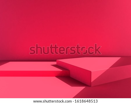 pink background, pink backdrop, scene, chinese new year, valentine, love mood heart tone. 3d rendering wallpaper studio set