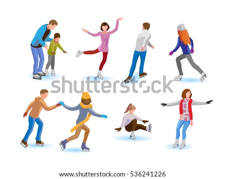 Similar – Image, Stock Photo frozen dance | ice age