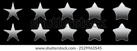 Set rating stars gold, silver, bronze icon badges. Feedback customers. Rank, level of satisfaction rating. Five stars customer product rating review. 5 star rating icon. Vector illustration.