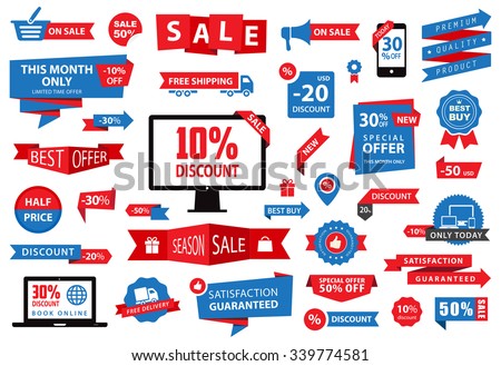 Similar – Image, Stock Photo blue price tag with sale sign on the pink background, blue mockup