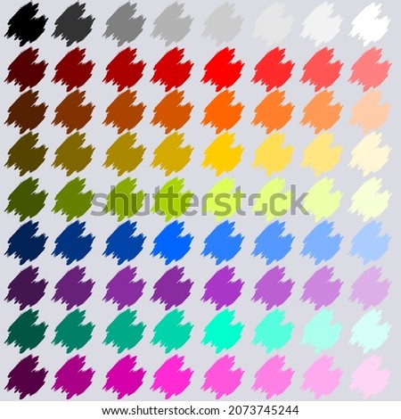 color palet,color selection, collection of color,collorful