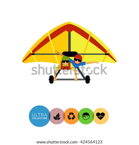 Hang Glider Icon