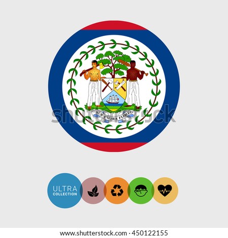 Belize flag