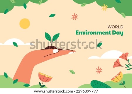 world environment day background. Happy Environment day. 5 June. June 5. World environment and earth day concept. banner, poster, template. world environment day celebration. save planet earth concept