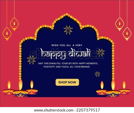 happy Diwali Sale up to 30 off. Diwali background design for banner, poster, flyer,