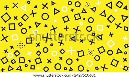 abstract background, vector shape elements