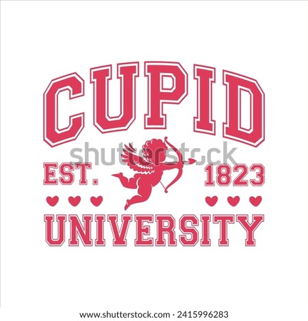 Cupid University EPS Varsity Design