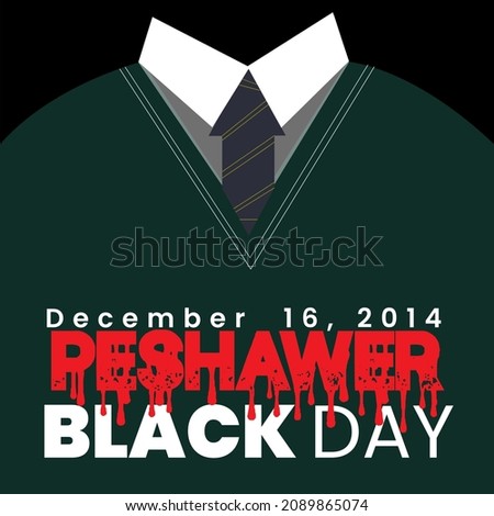 December 16 2014 Peshawar black day Imagine de stoc © 