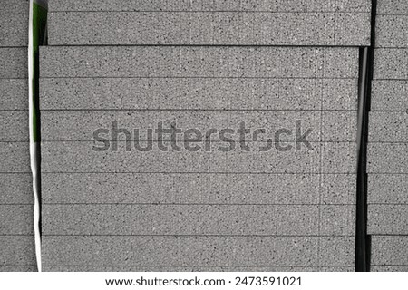 Similar – Image, Stock Photo Insulated house from dark mountains