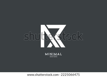 Abstract AR, RA, A, R Letters Logo Monogram icon. Stock foto © 