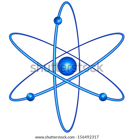 Atom icon for various design