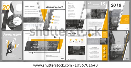 Abstract white a4 brochure cover design. Fancy info banner frame. Modern ad flyer text. Annual report binder. Title sheet model set. Fancy vector front page. City font blurb art. Yellow line figure