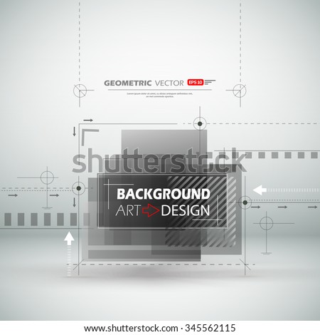 Abstract composition, black, white square construction, light static picture, sturtup display, figure theme, sign texture surface, business backdrop, title sequence, screen saver, EPS10 illustration