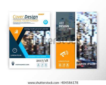 Abstract composition. Colored editable cover image texture. Flier set construction. Urban city view banner form. White a4 brochure title sheet. Creative figure icon. Firm name logo surface. Flyer font