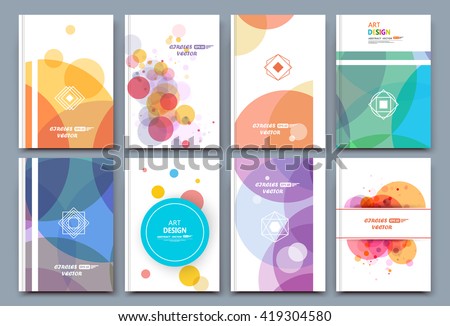 Abstract composition, font texture, white business card set, infograhic element collection, a4 brochure title sheet, patch part construction, creative text frame surface, figure logo icon, EPS10 image