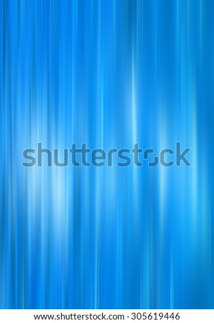 Vertical motion blur on a blue background or wallpaper