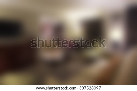 Blurred beautiful living room/sitting room background