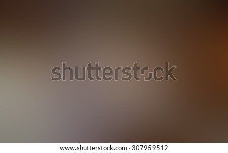 Soft blurred brown gradient background and wallpaper.