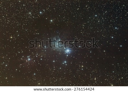 Nebula and stars