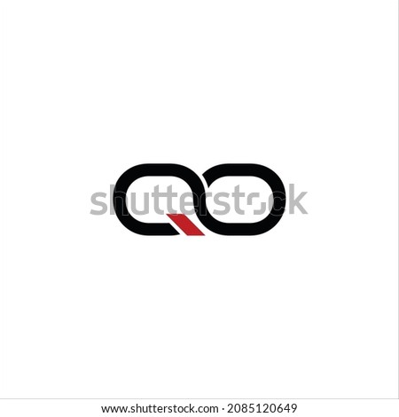 letter q o logo vector template Foto stock © 