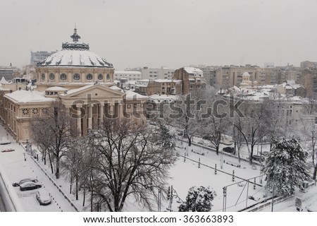 Similar – Foto Bild Bukarest schlechtes Wetter