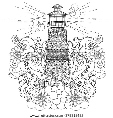 Lighthouse Clipart Black And White | Free download on ClipArtMag