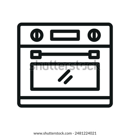 Oven icon vector design templates simple and modern