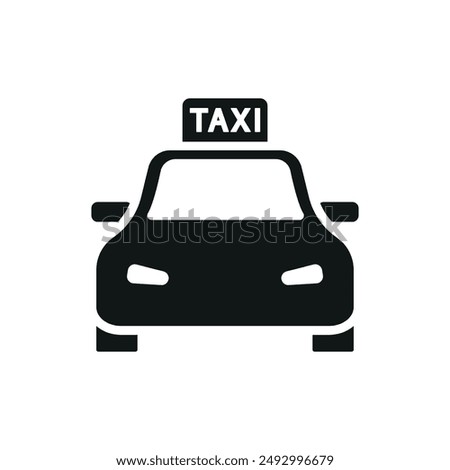 Taxi icon vector design templates simple and modern concept