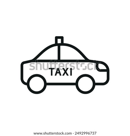 Taxi icon vector design templates simple and modern concept