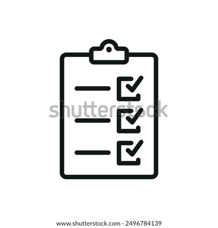 Clipboard icon vector design templates simple and modern concept