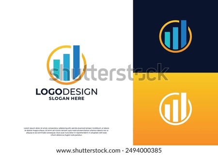 Global trading logo design innovation