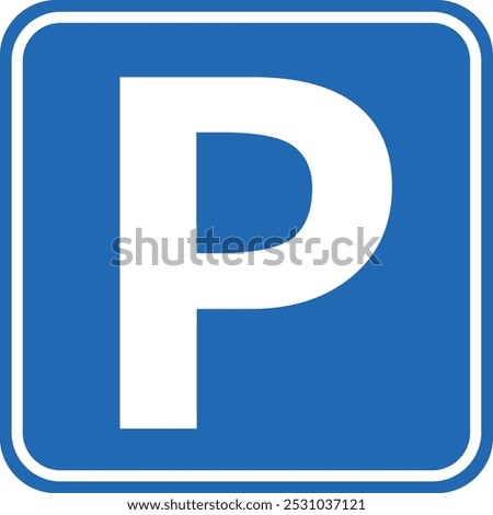 Similar – Image, Stock Photo Parking space for e-scooters and bicycles